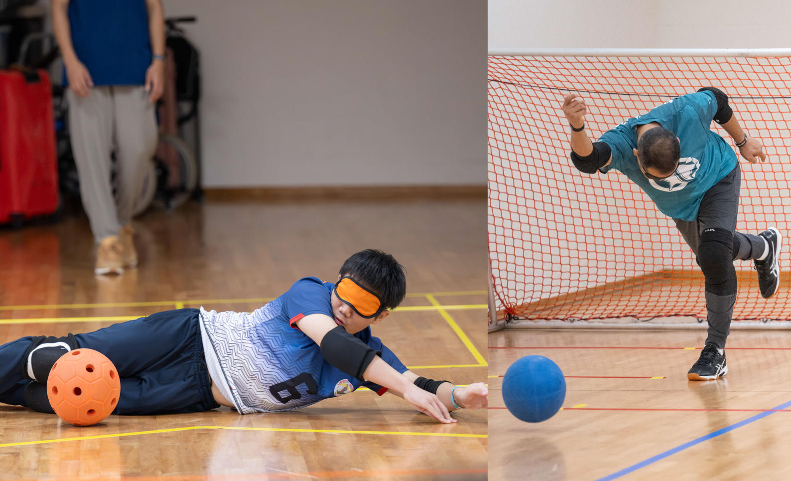 Goalball at Play Inclusive 2025